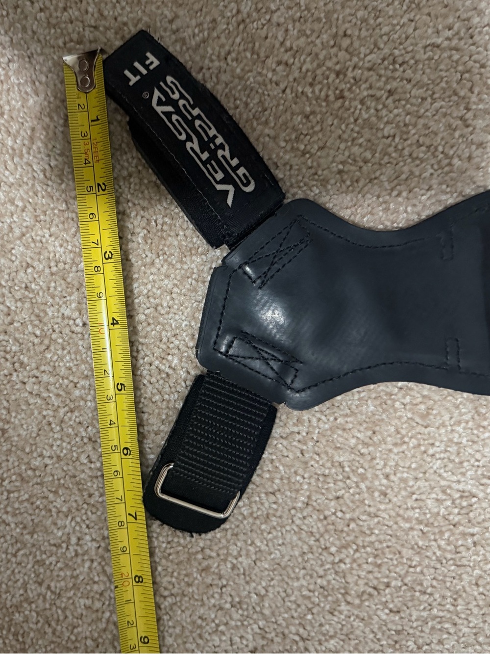 Versa Gripps Fit Weightlifting Straps in Black - Picture 4 of 6